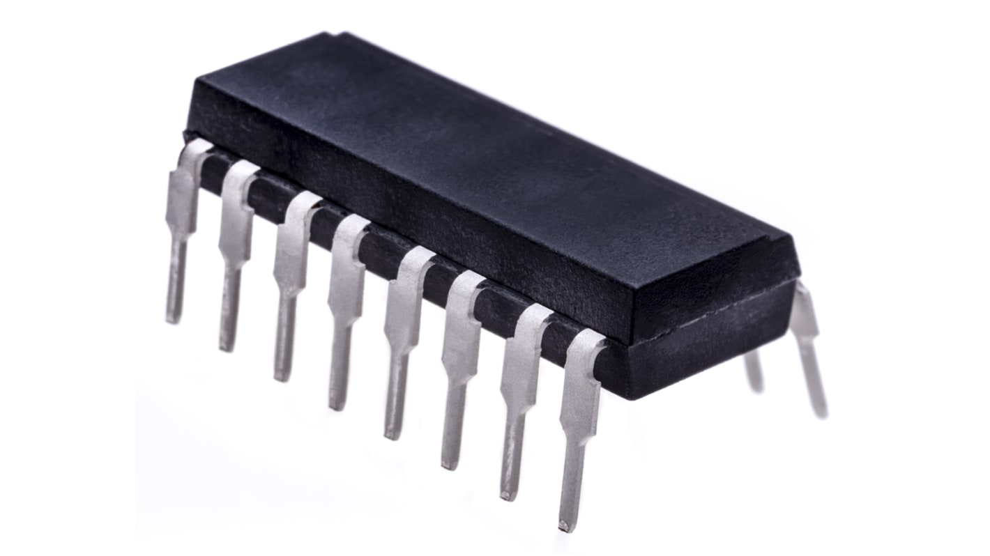 Isocom TLP521 THT Quad Optokoppler AC-In / NPN-Fototransistor-Out, 16-Pin DIP, Isolation 5300 Vrms