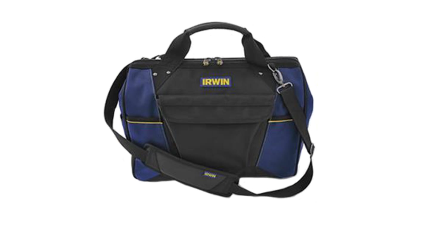 Irwin Gewebe Werkzeugtasche mit 2-Wege Reißverschluss, 641.35mm x 101.6mm x 317.5mm mit Tragriemen