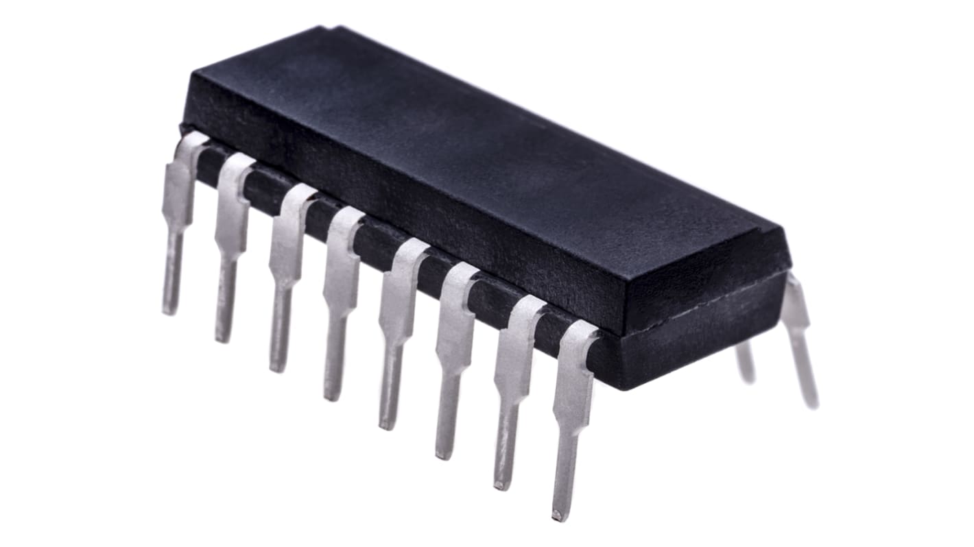 Isocom, TIL199 AC Input Darlington Output Quad Optocoupler, Through Hole, 16-Pin