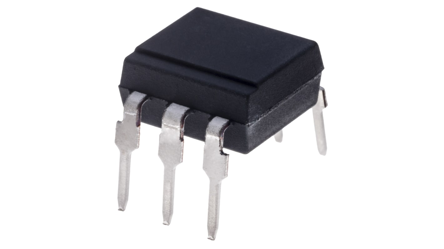 Isocom, MOC3052X AC Input Triac Output Optocoupler, Through Hole, 6-Pin DIP