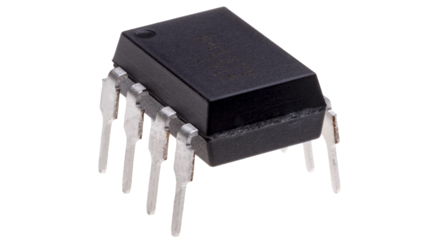 Optoacoplador Isocom PS2505-2 de 2 canales, Vf= 1.4V, Viso= 5300 (mínimo) Vrms, IN. AC, OUT. Fototransistor NPN, mont.