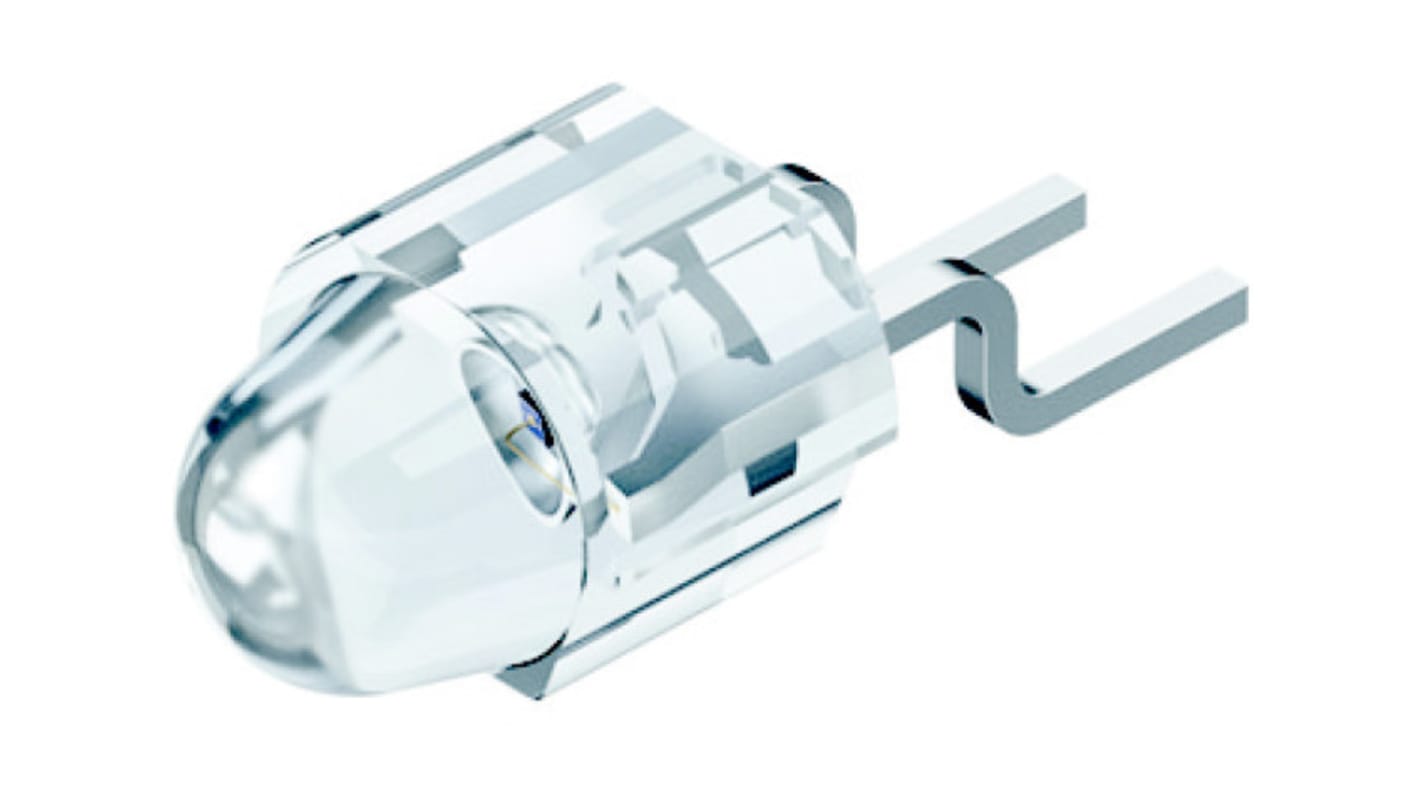 LED IR ams OSRAM de LEDs, λ 860nm, 500mW/sr, 70mW, ±10°, encapsulado SMD Little Star de 2 pines, mont. SMD