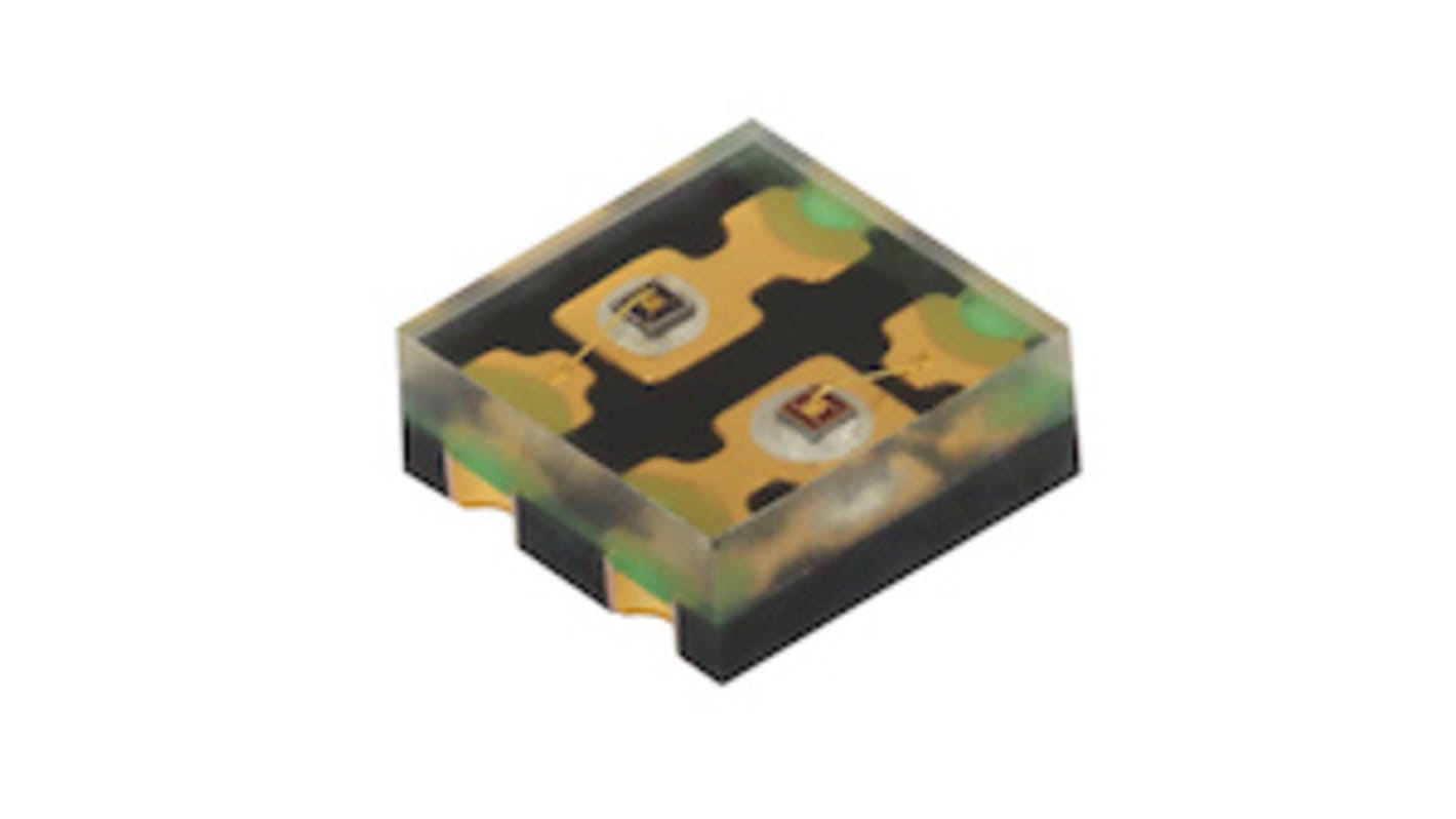 Vishay 670 nm, 960 nm, SMD Little Star (2 x 2 x 0.87mm) 8.5mW