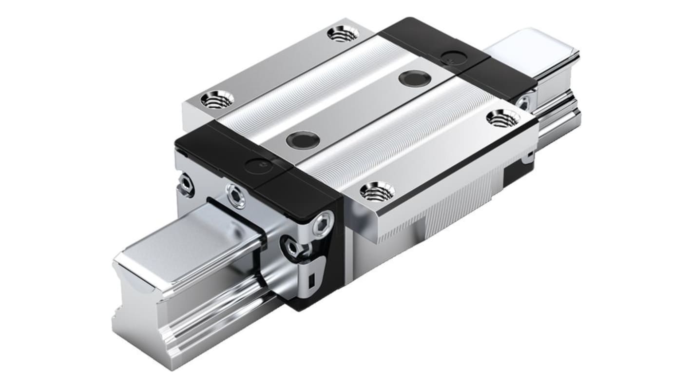 Patín Bosch Rexroth serie R2001, dimensiones 75mm x 63mm, para raíl de 20mm