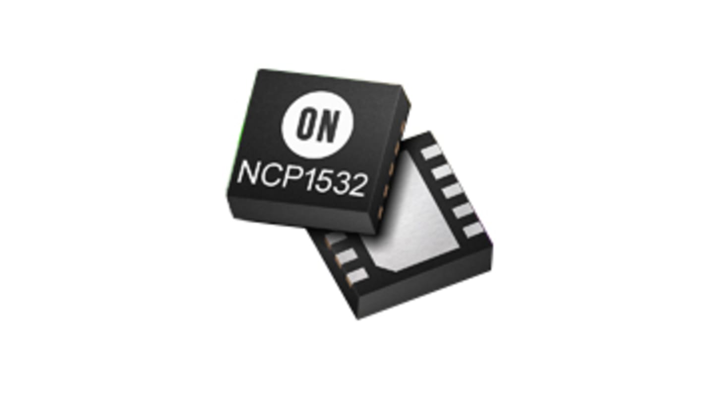 onsemi, NCP1532MUAATXG Step-Down Switching Regulator, 1-Channel 1.6A Adjustable 10-Pin, UDFN