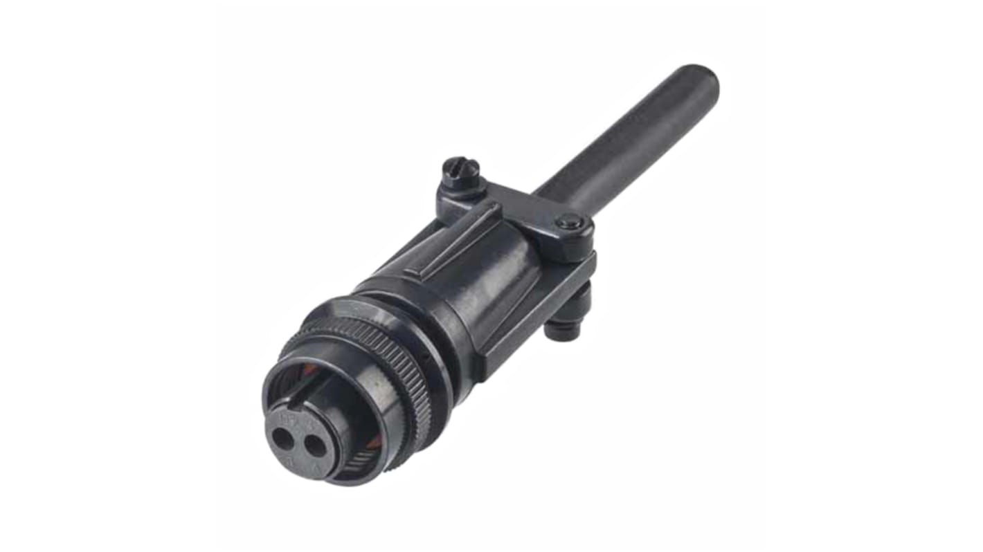 HARWIN MIL Spec Circular Connector, 2 Contacts, Cable Mount, Plug, Female, IP67, C90 Series