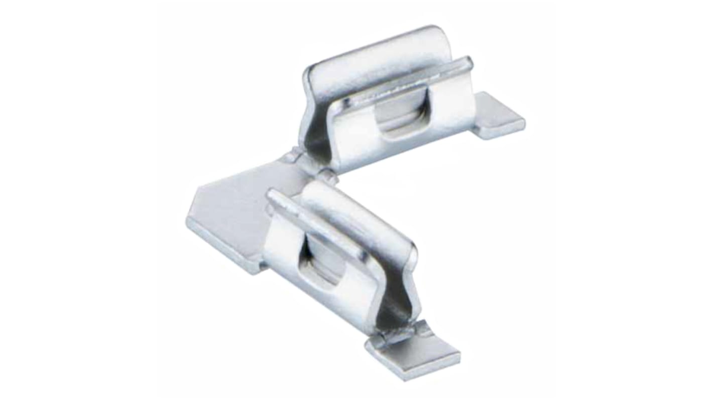 RFI Shield Clip HARWIN, in Acciaio inox, 4.7 x 4.7 x 1.4mm, Montaggio superficiale