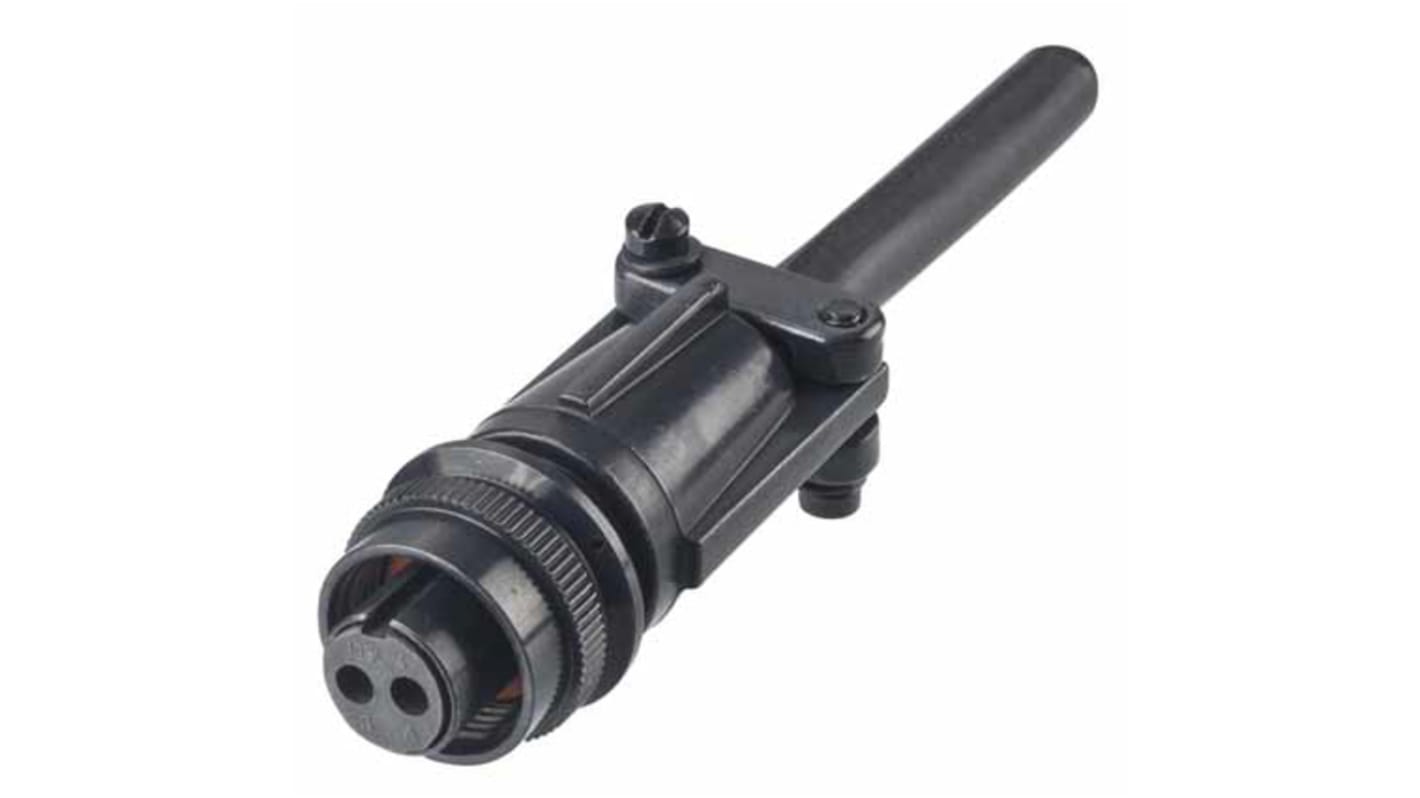 HARWIN MIL Spec Circular Connector, 2 Contacts, Cable Mount, Plug, Female, IP67, C90 Series