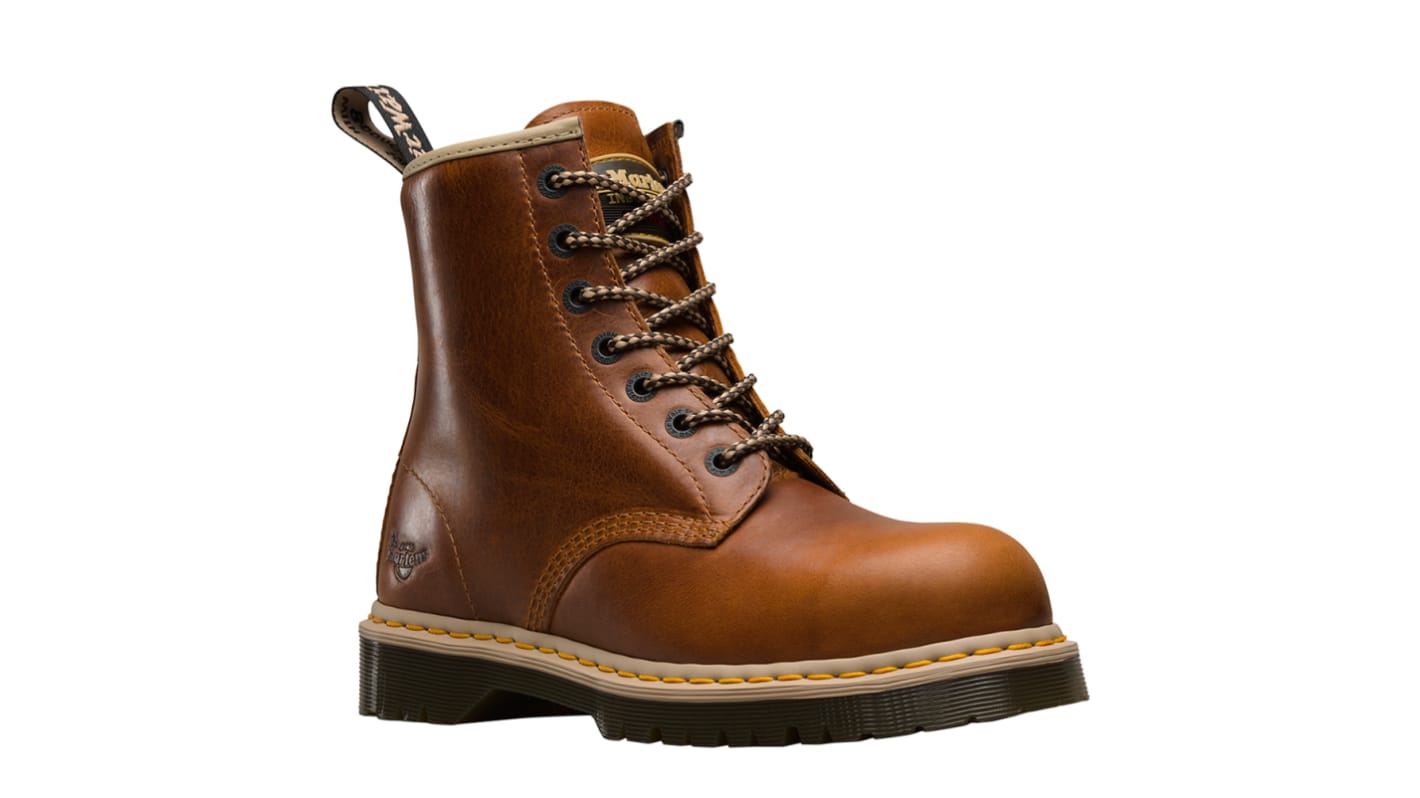 Botas de seguridad Dr Martens, serie Icon 7B10 de color Marrón, talla 42