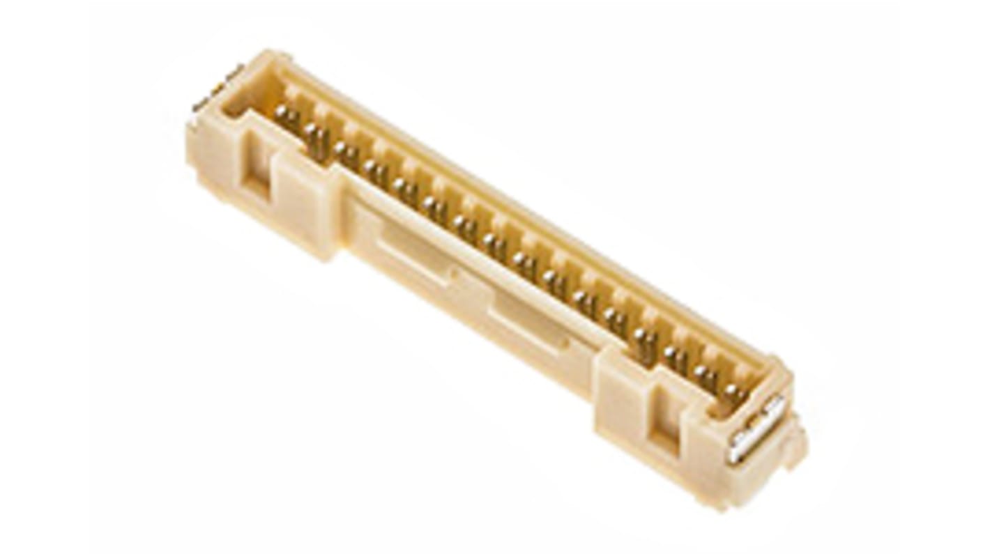 Conector macho para PCB Molex serie Micro-Lock PLUS de 4 vías, 1 fila, paso 1.25mm, para soldar, Montaje Superficial