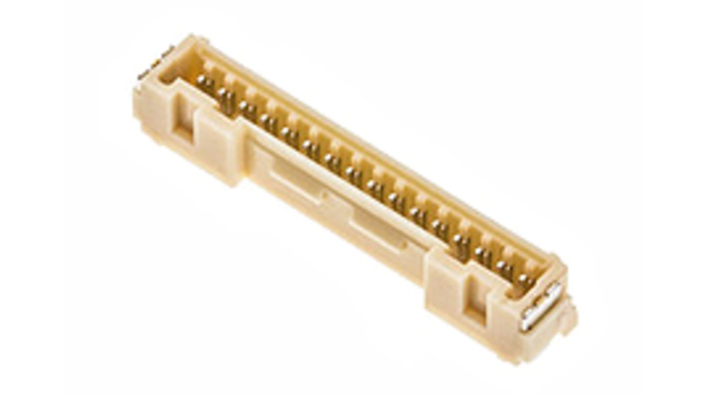 Conector macho para PCB Molex serie Micro-Lock PLUS de 3 vías, 1 fila, paso 1.25mm, para soldar, Montaje Superficial