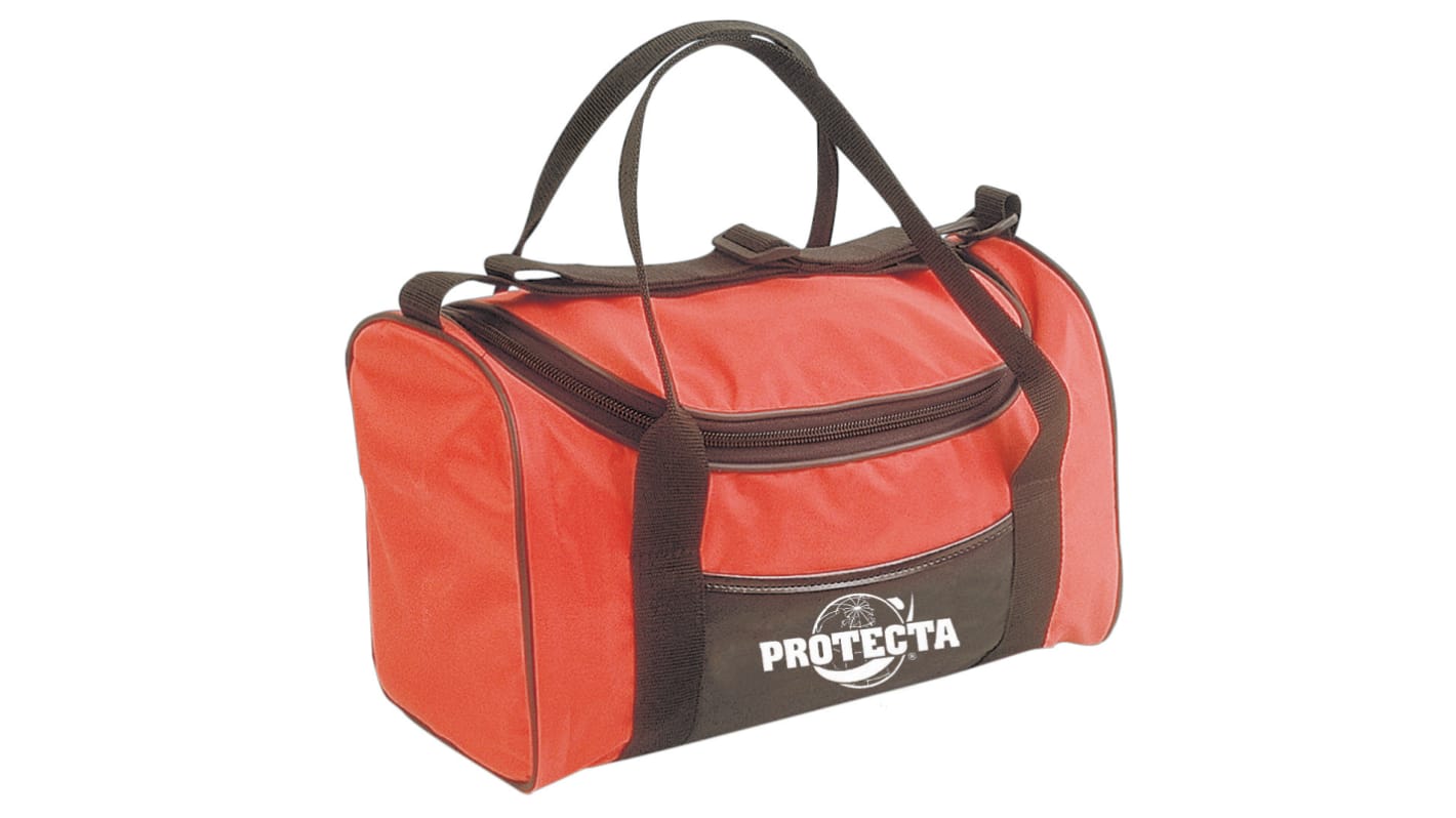 Borsa dotazione di sicurezza Protecta, Nero/Rosso, in Tela