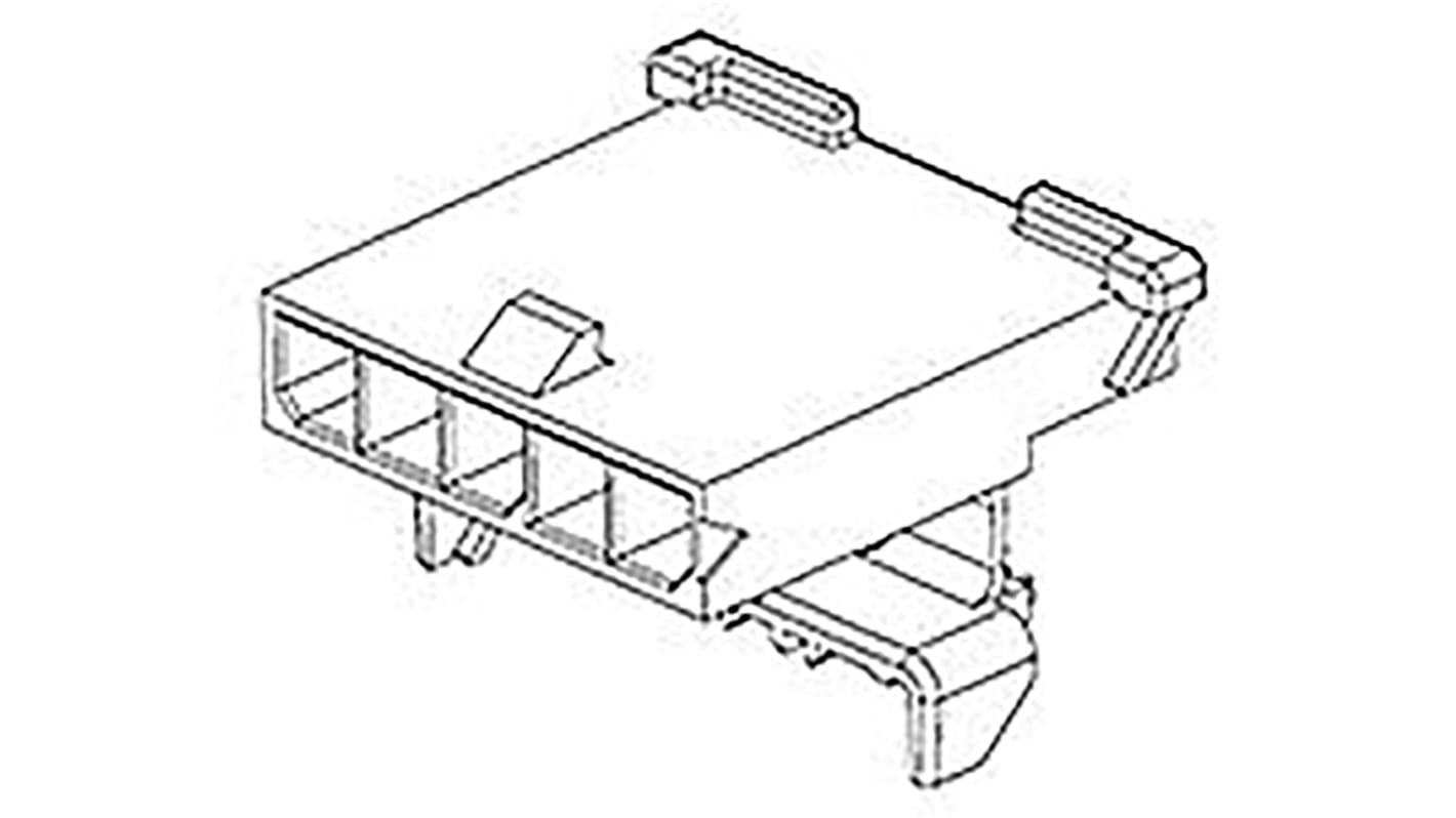 Molex, Micro-Fit Female Connector Housing, 3mm Pitch, 4 Way, 1 Row