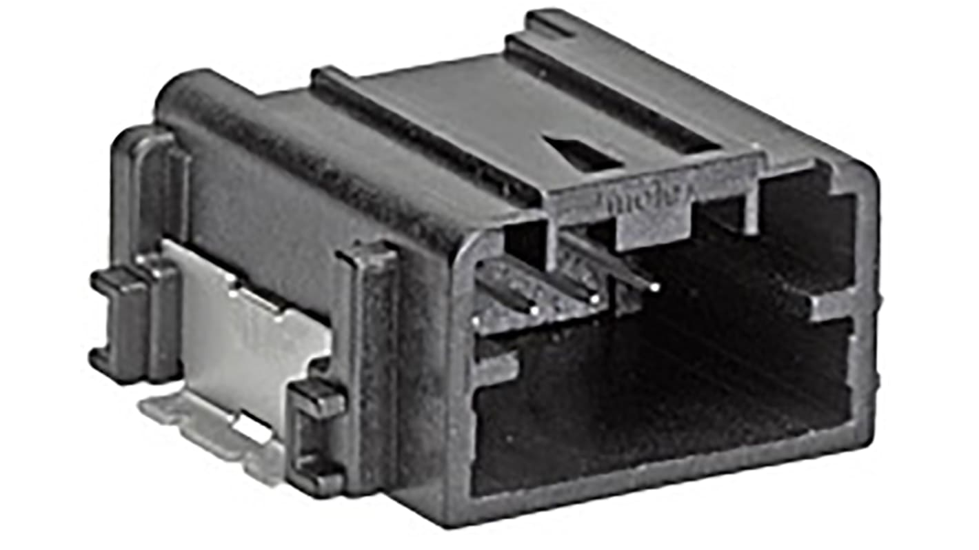 Molex Mini50  Automotive, Kfz-Steckverbinder, Leiterplattenleiste, Stecker, 4-polig, Schwarz / 1-reihig, 5A