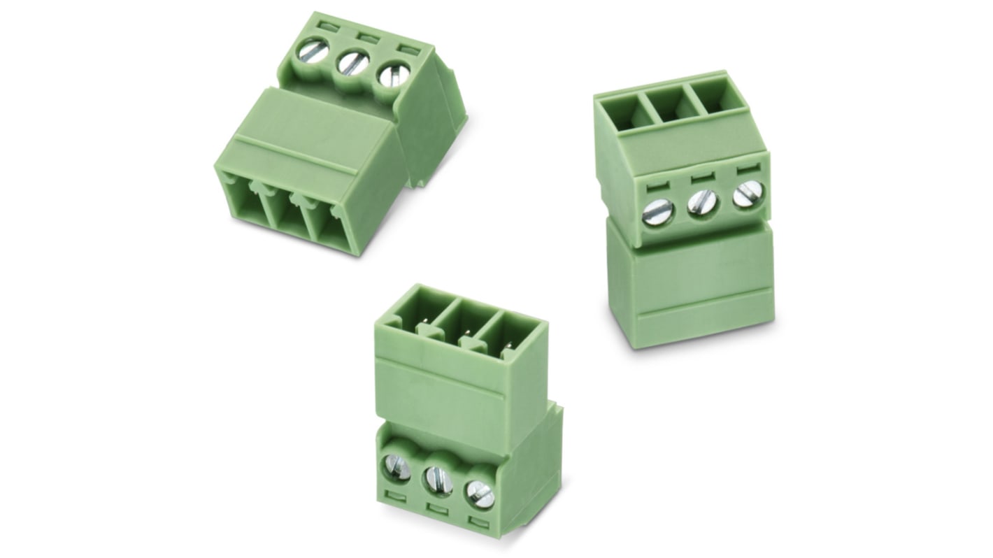 Wurth Elektronik 3.81mm Pitch 8 Way Vertical Pluggable Terminal Block, Inverted Plug, Cable Mount, Screw Termination