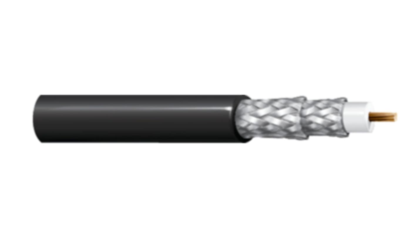 Belden 1505F Series Coaxial Cable, RG59 Coaxial, Unterminated