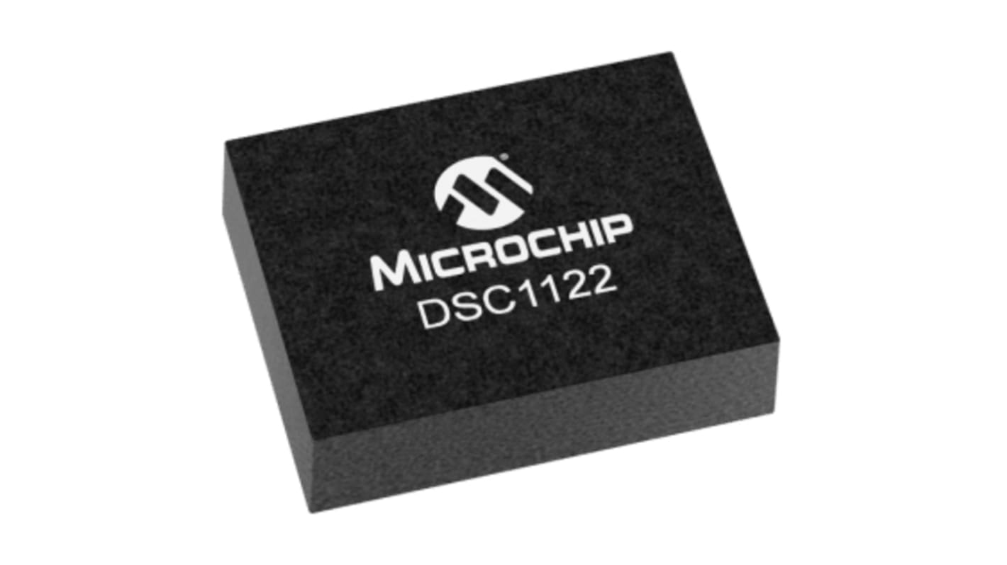 Microchip 156.25MHz MEMS Oscillator, 6-Pin VDFN, DSC1122DI2-156.2500