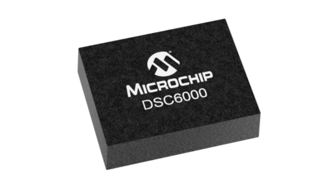 Microchip 24MHz MEMS Oscillator, 4-Pin DFN, DSC6001CI2A-024.0000