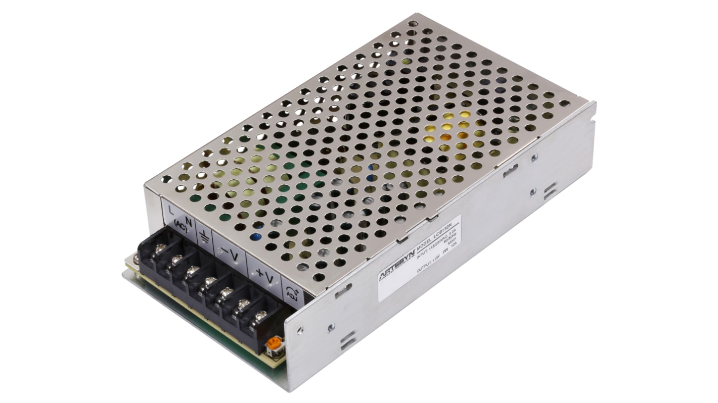 Artesyn Embedded Technologies Schaltnetzteil, 12V dc / 12.5A 150W 176 → 264 V ac, 248 → 373 V dc