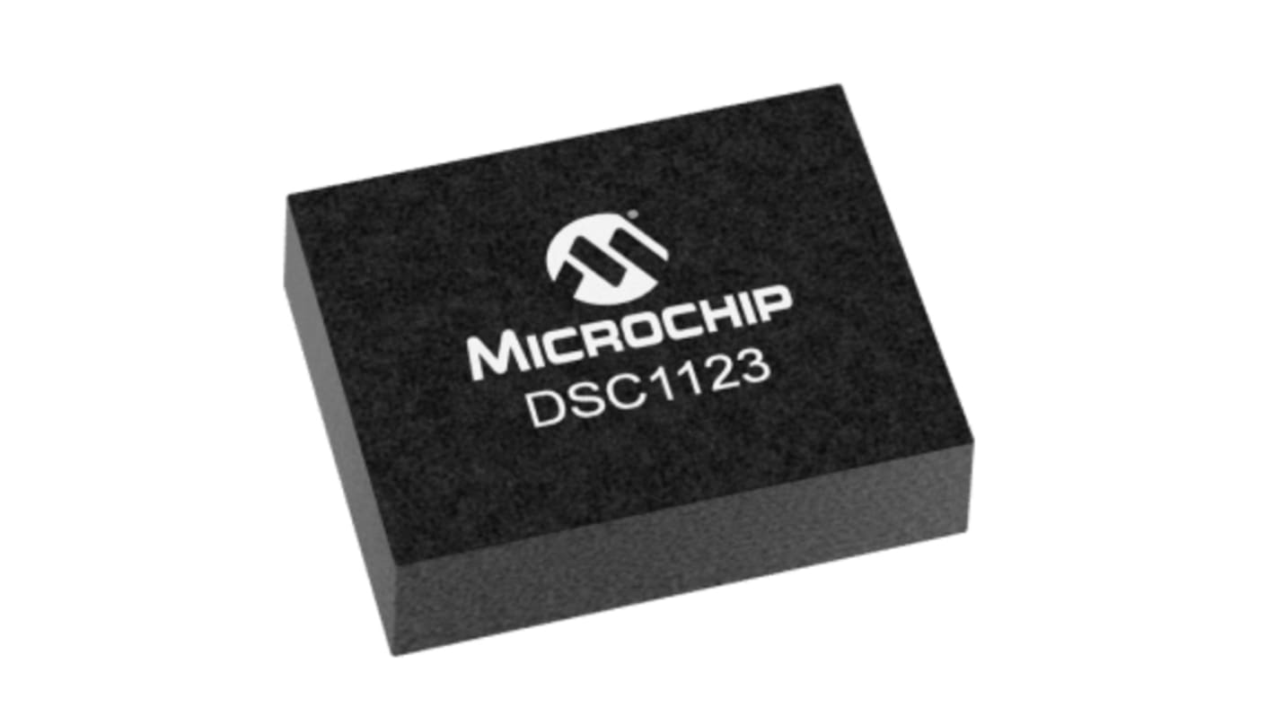 Microchip DSC1123NI2-125.0000 Oszcillátor 125MHz, 6-tüskés CDFN 7 x 5 x 0.85mm