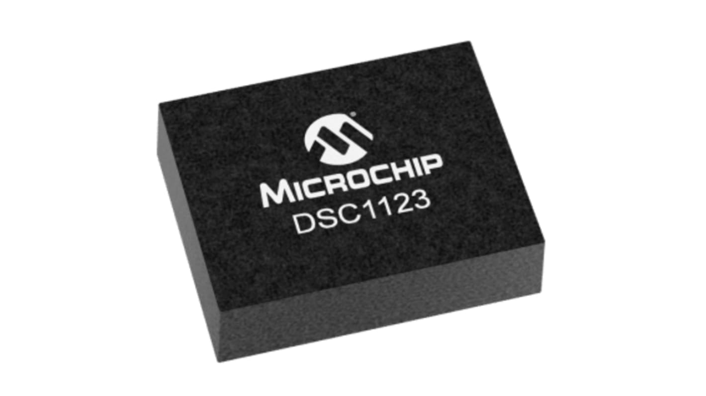 Microchip 125MHz MEMS Oscillator, 6-Pin CDFN, DSC1123NI2-125.0000