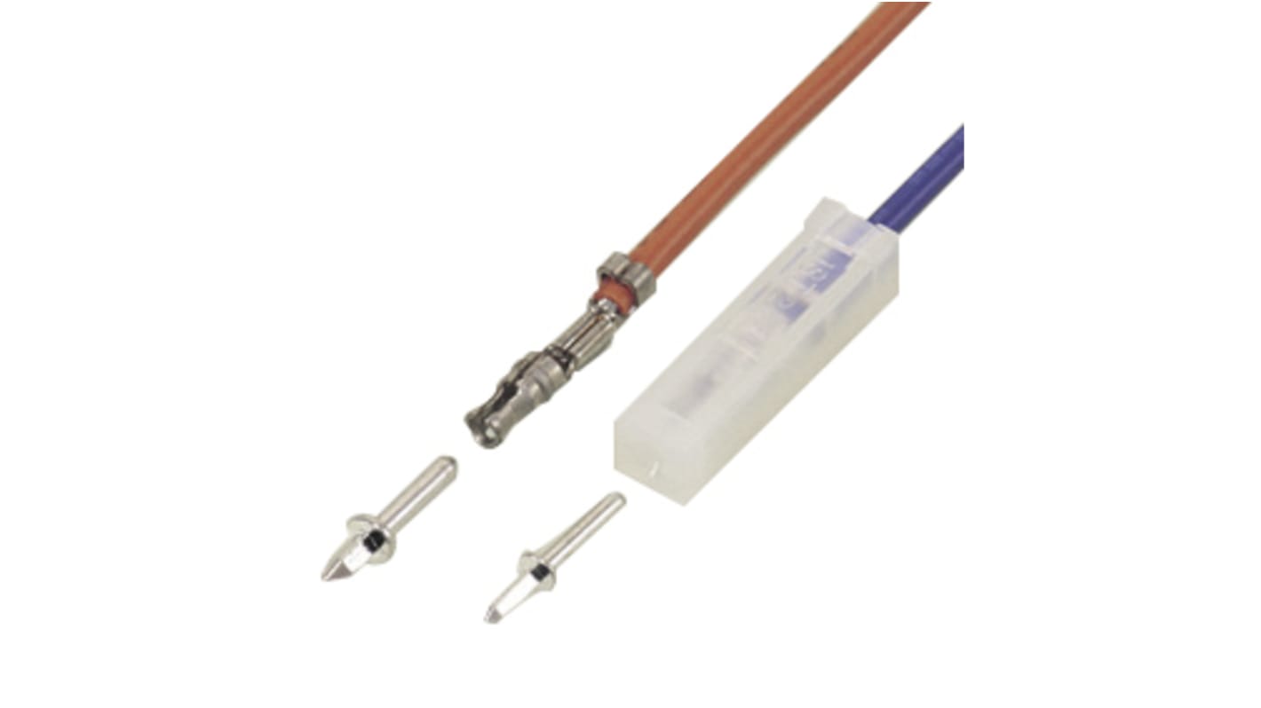 JST SMF Crimpsteckverbinder-Gehäuse Stecker, 1-polig / 1-reihig gewinkelt, Kabelmontage für SMF-Steckverbinder