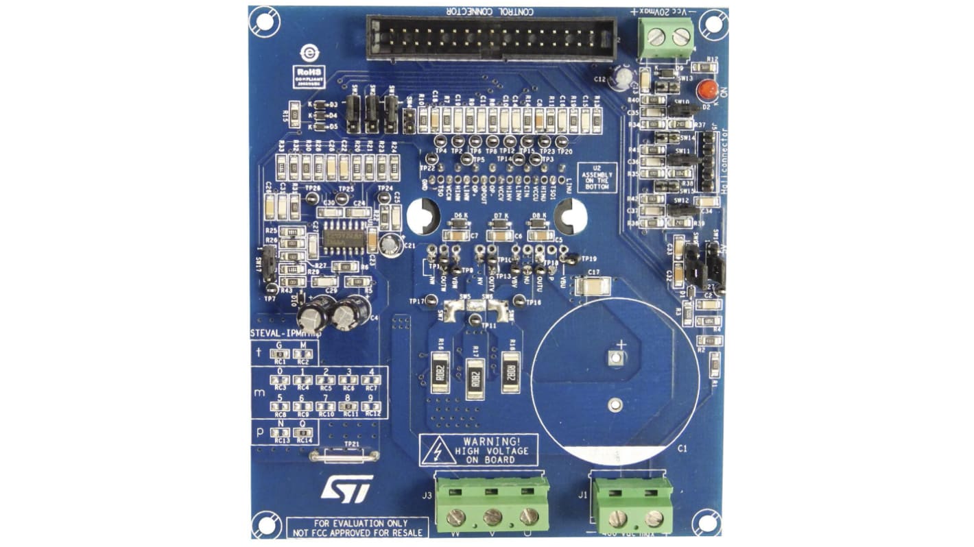 Placa de evaluación STMicroelectronics Motor Control Power Board - STEVAL-IPMNG8Q