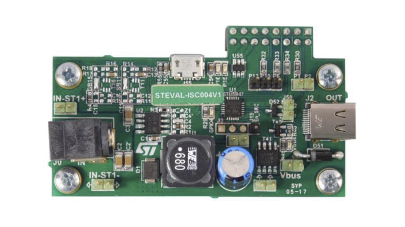 STMicroelectronics Entwicklungstool Kommunikation und Drahtlos für Nucleo-F072RB, On-Board DC-DC