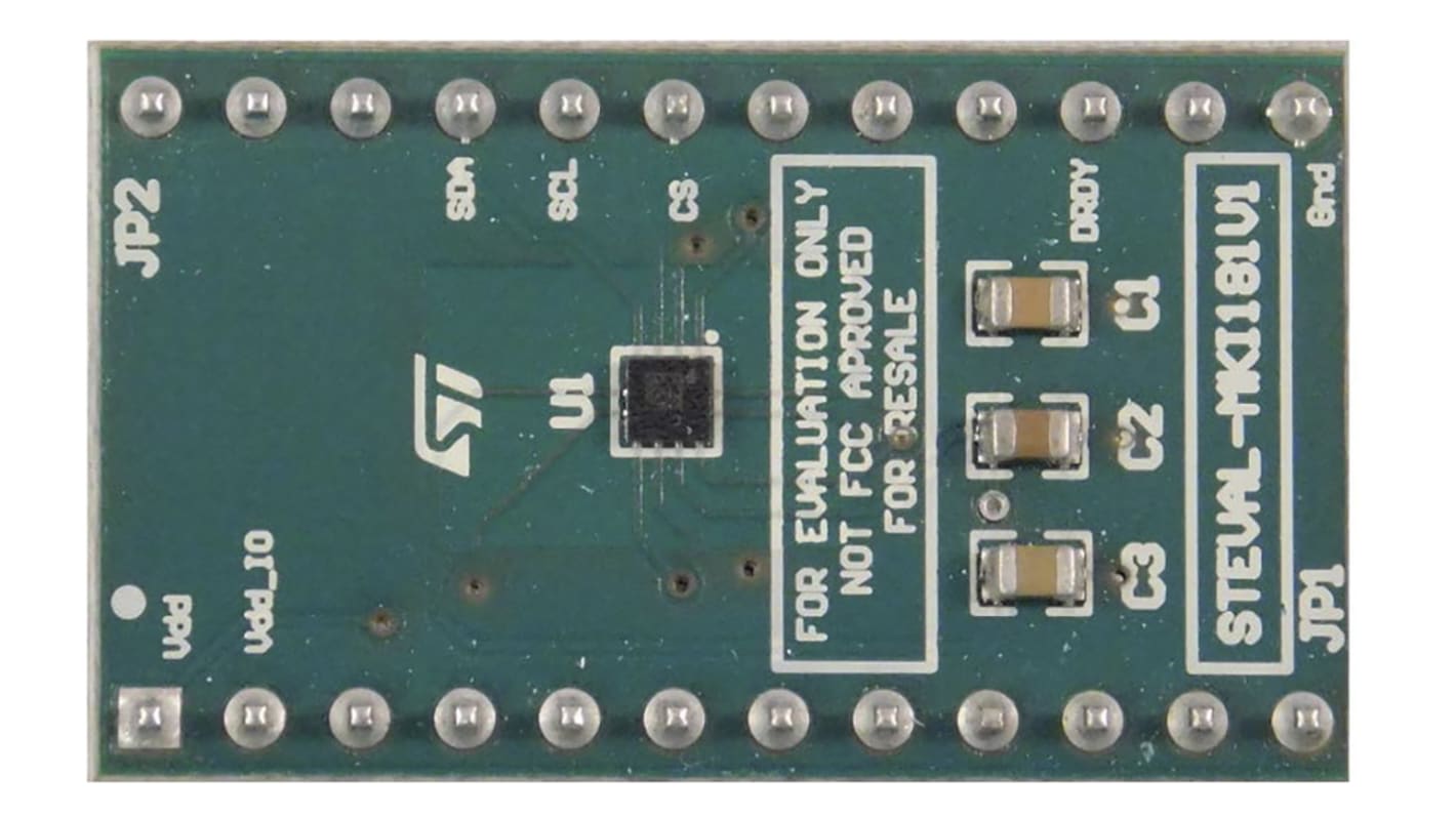 Zestaw rozwojowy czujników, Płyta adaptera, LIS2MDL DIL24 Socket MEMS Sensor