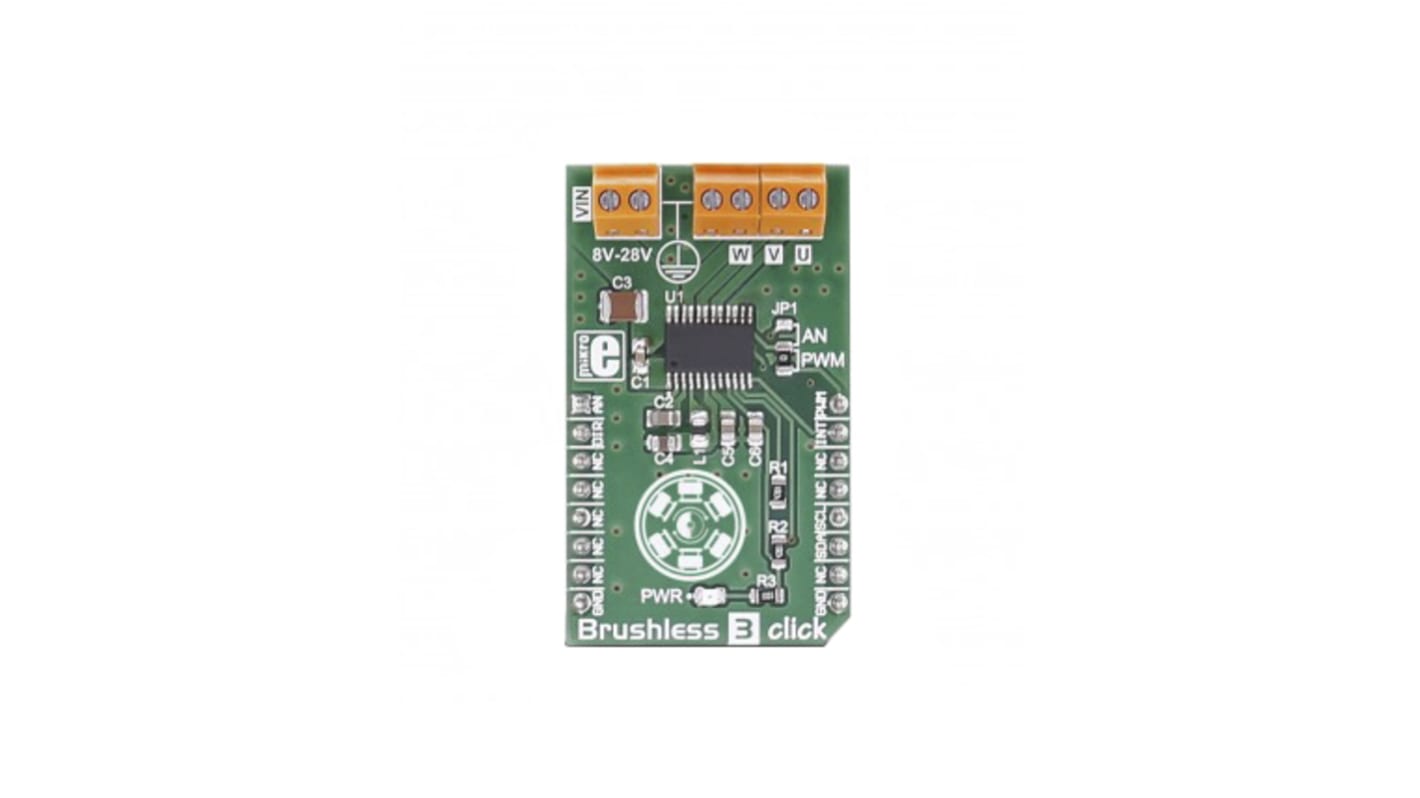 Placa de desarrollo MikroElektronika Brushless 3 Click - MIKROE-2766