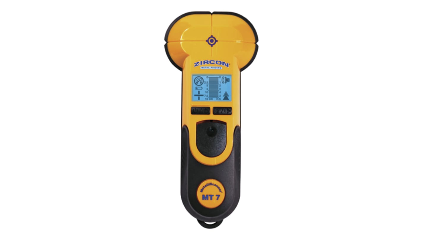 Zircon MT 7 Metal Detector, LCD Display