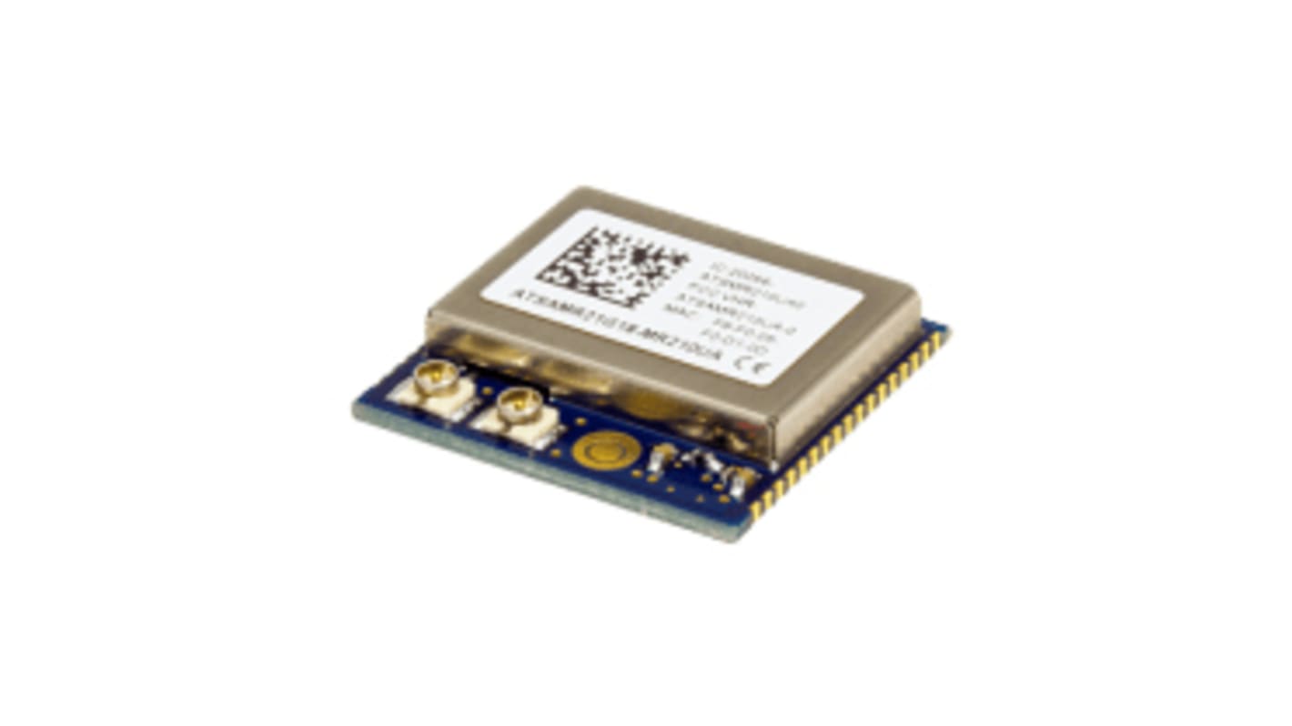 Sistema en chip SoC Microchip ATSAMR21G18-MR210UA, Microcontrolador para ZigBee, ARM Cortex, IEEE 802.15.4 Montaje