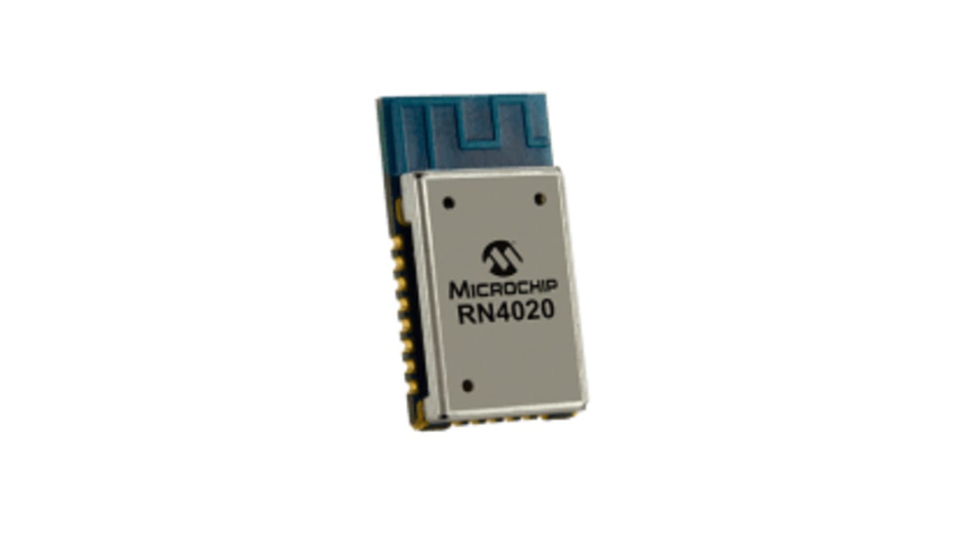 RN4020-V/RMBEC133 Microchip Bluetooth-chip 4.1, 7.5dBm, 11.5 x 19.5 x 2.3mm