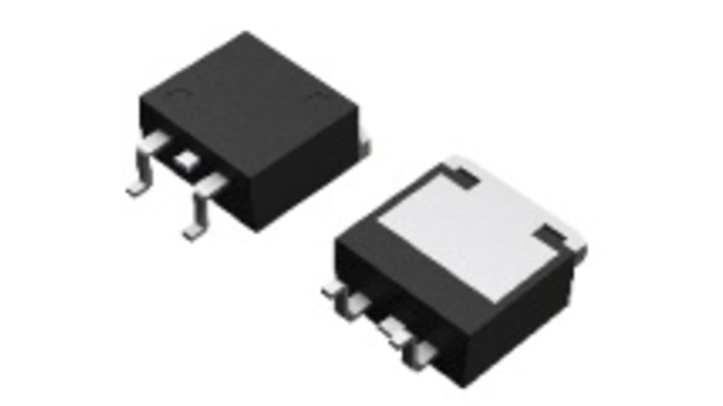 ROHM 40V 30A, Dual Schottky Diode, 2 + Tab-Pin D2PAK RB225NS-40TL