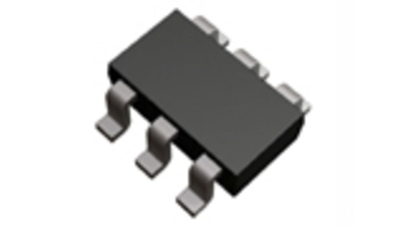 Dual N-Channel MOSFET, 1 A, 30 V, 6-Pin TSMT-6 ROHM QS6K1TR