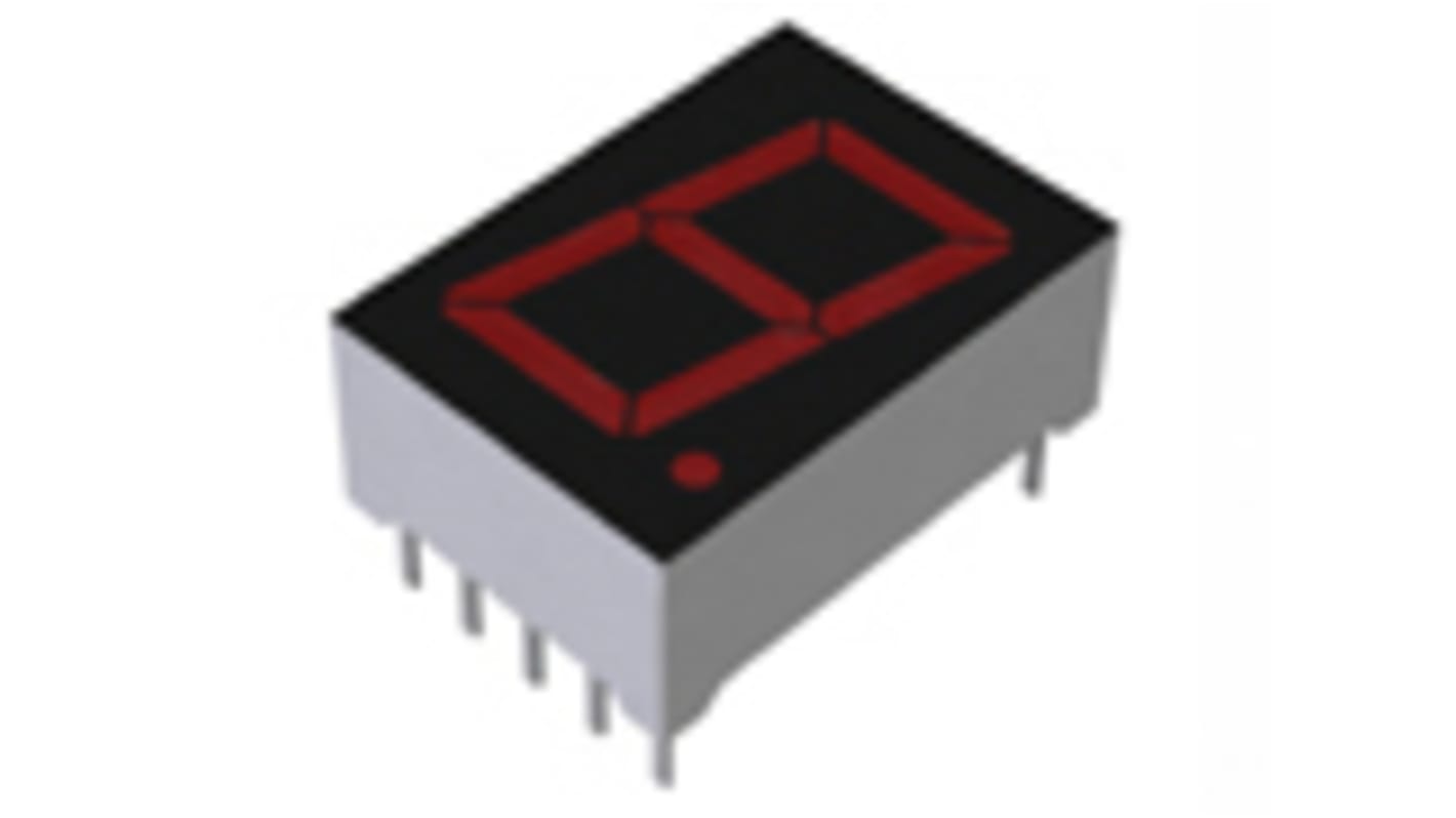 ローム LEDディスプレイ, 単桁, 赤, LED, 7セグメント, LA-501VD