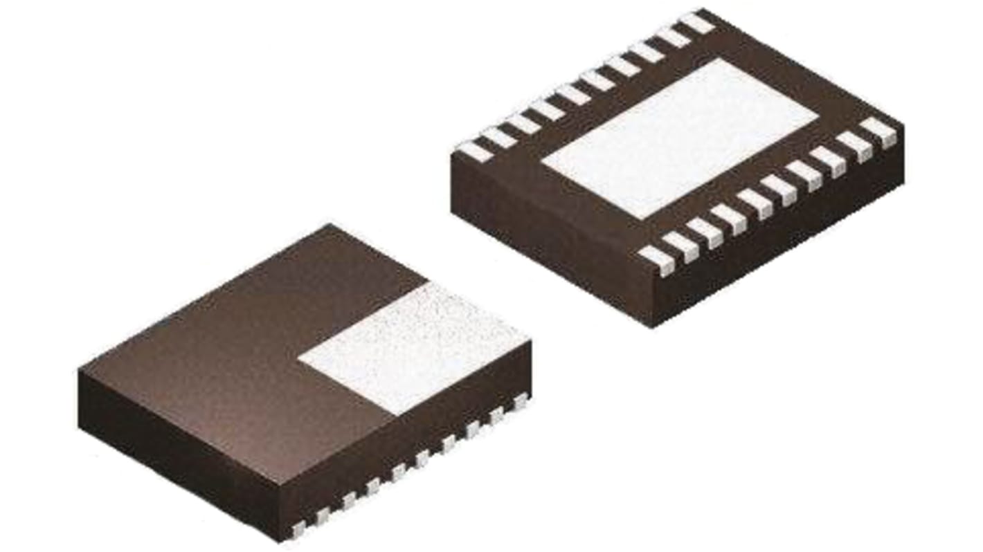 Maxim Integrated, MAX17682ATP+ Step Down DC-DC Converter, 1-Channel 3.7A 20-Pin, TQFN