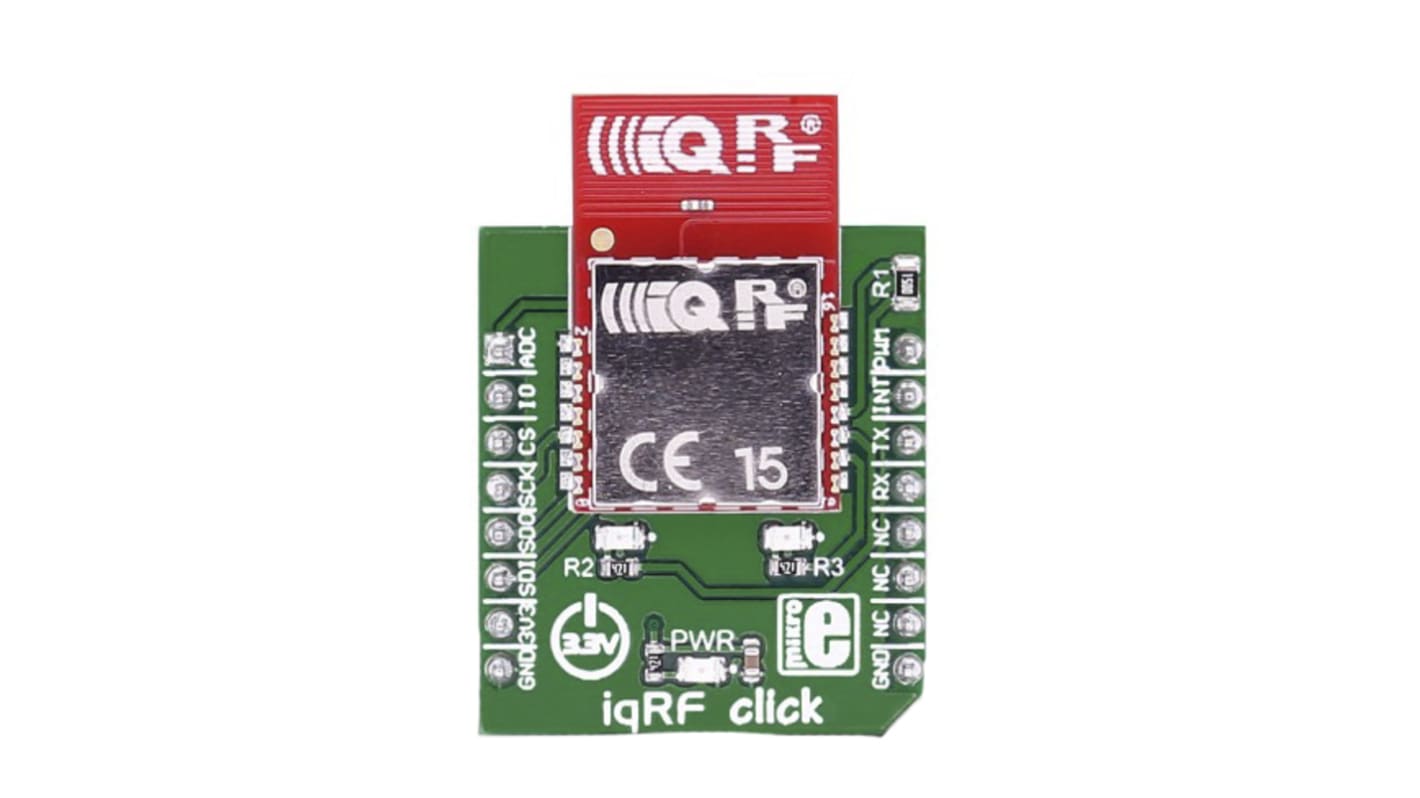 Analógico, GPIO, Transceptor RF, SPI, UART MikroElektronika MIKROE-2586