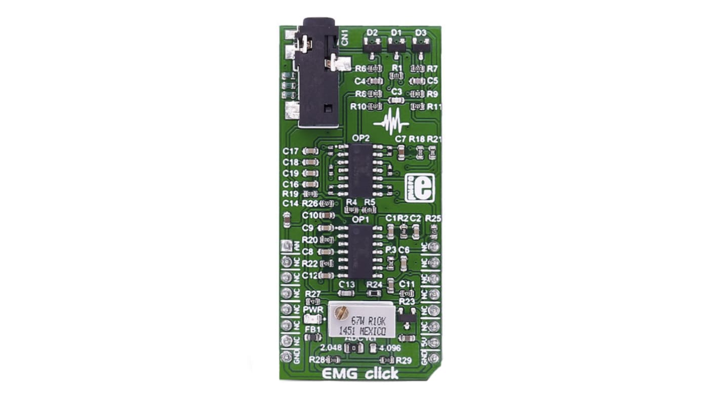 MikroElektronika Sensorudviklingssæt EMG Click