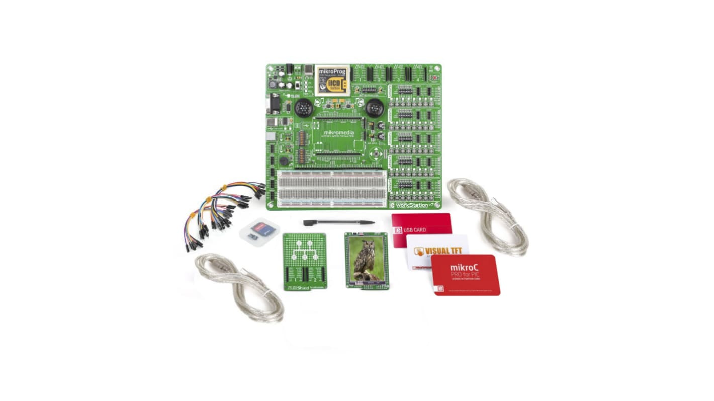 Placa de desarrollo display TFT MikroElektronika mikroLAB for Mikromedia - PIC18FK - MIKROE-2640