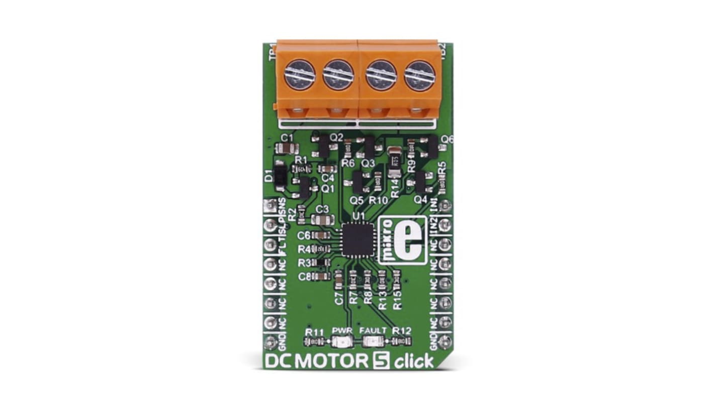 Placa complementaria MikroElektronika DC MOTOR 5 Click - MIKROE-2699