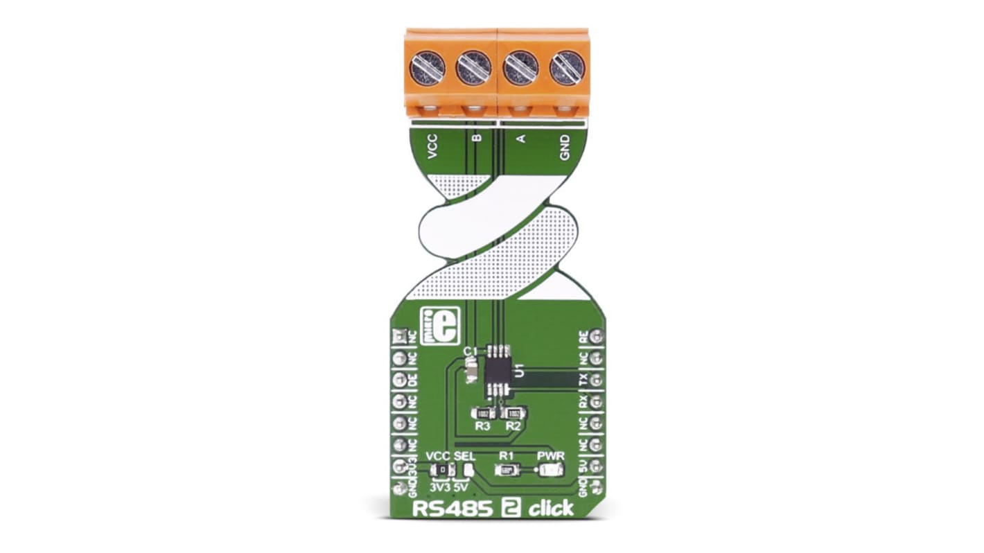 MikroElektronika Entwicklungstool Kommunikation und Drahtlos Zusatzplatine RS-485