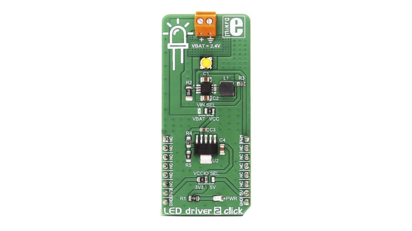 Zestaw badawczy do sterowników LED, LED Driver 2 Click