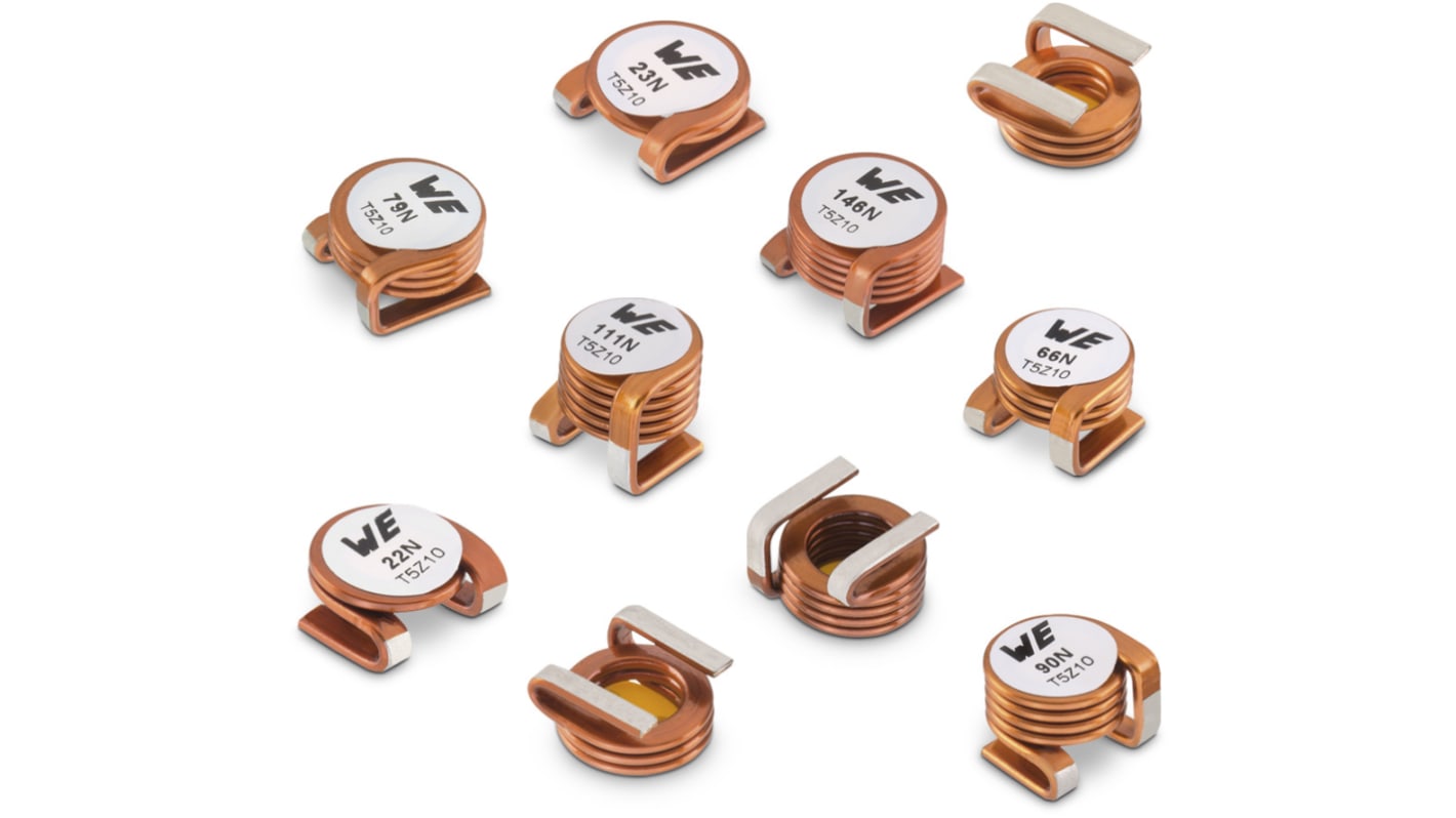 Wurth 0.111 μH ±20% Coil Inductor, Max SRF:374MHz, Q:186, 22A Idc, 2.11mΩ Rdc, WE-AC HC