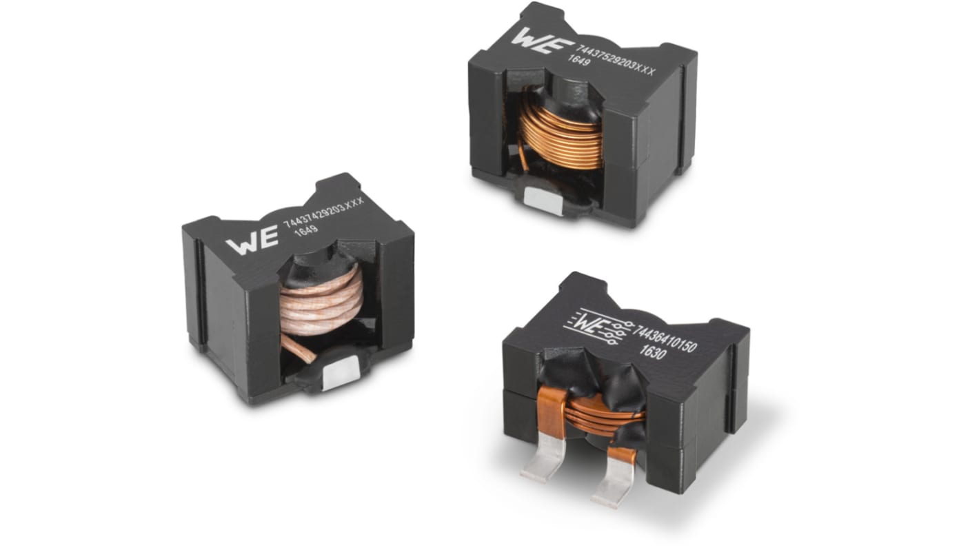 Wurth 33 μH ±15% Manganese Zinc Ferrite Wire-Wound Surface Mount Inductor, Max SRF:6.29MHz, 36A Idc, 1.31mΩ Rdc, WE-HCF