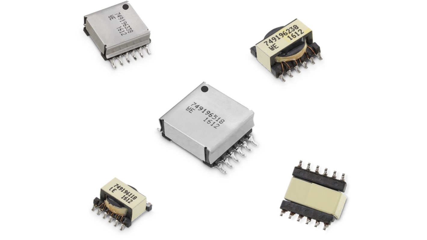 Transformator audio, SMD, 1:1:1:1:1:1, Wurth Elektronik