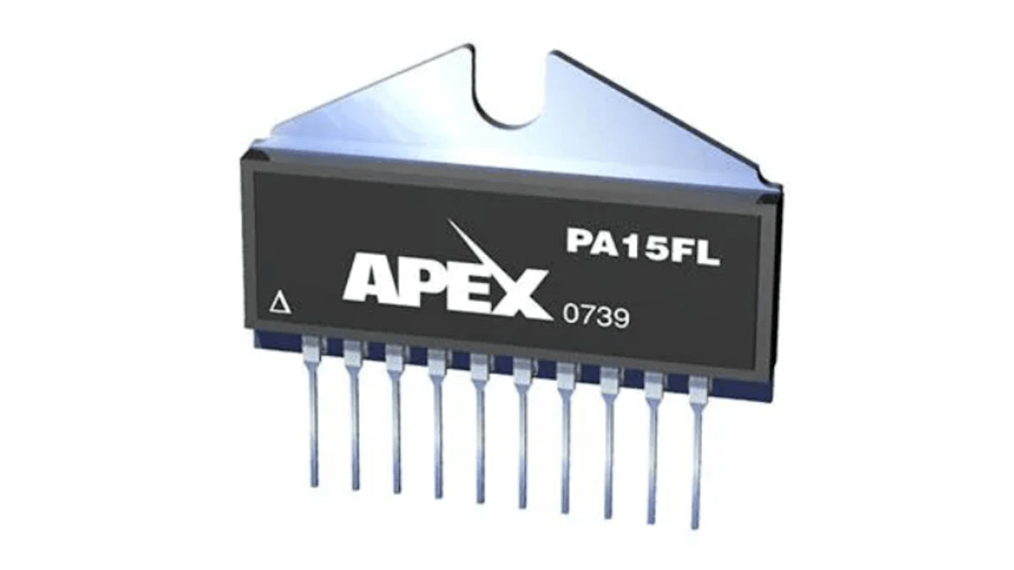 PA15FL Apex, High Voltage, Op Amp, 5.8MHz, 10-Pin SIP