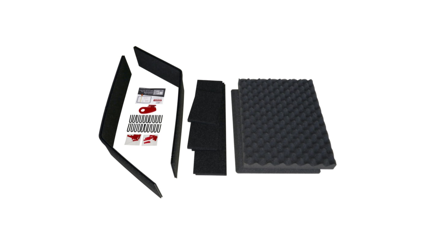 Kit de répartition Peli 1550 en Mousse, PE, Dimensions externes 686 x 432 x 162.99mm