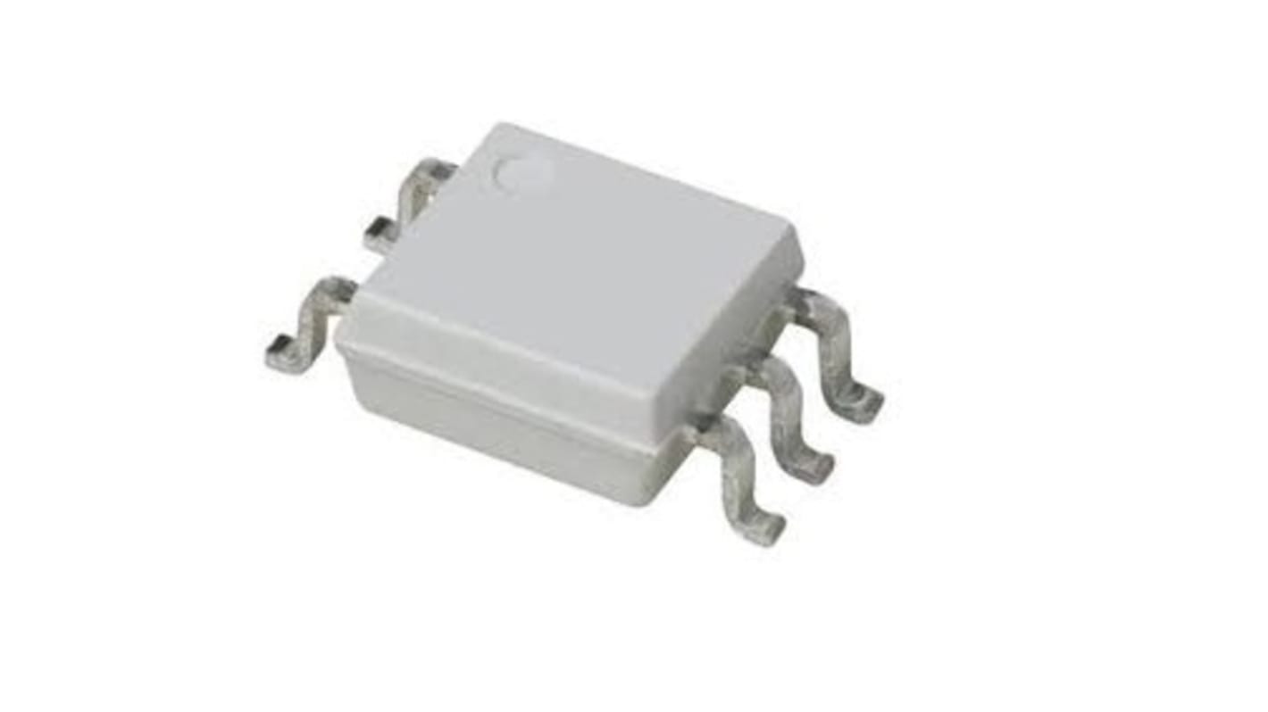 onsemi, FODM452R2 DC Input Phototransistor Output Optocoupler, Surface Mount, 6-Pin MFP