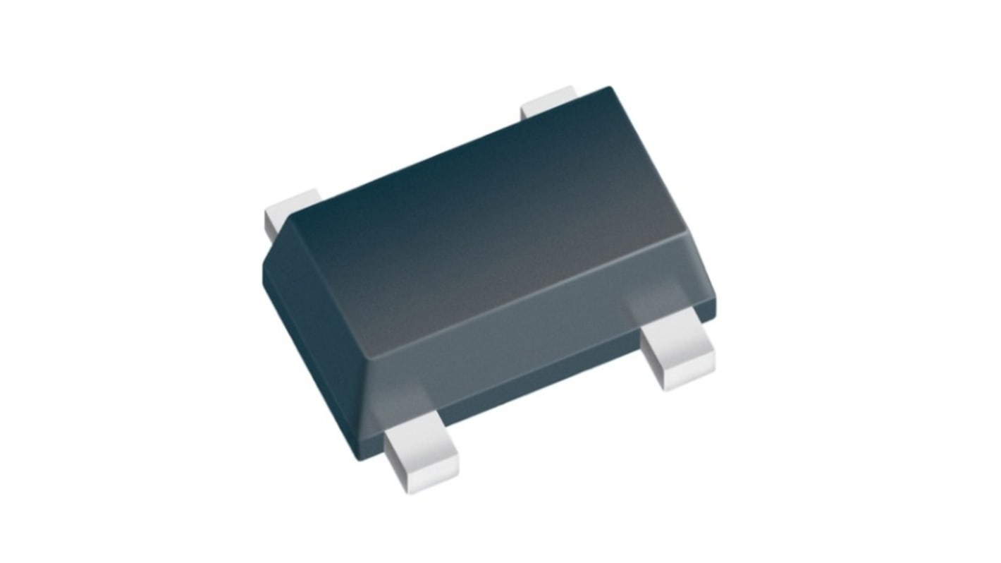 Transistor bipolar de RF, BFP840FESDH6327XTSA1, NPN 35 mA 2,25 V TSFP, 4 pines, 85 GHz, Simple